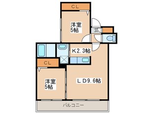 リュクスN２２の物件間取画像